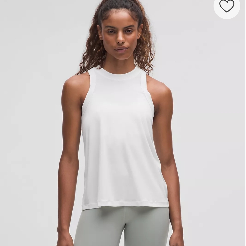Lululemon Athletica White Tank Top